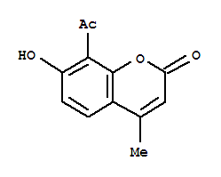 8-乙酰基-7-羟基-4-甲基香豆素