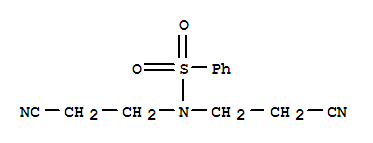 N,N-二(2-氰基乙基)苯磺酰胺