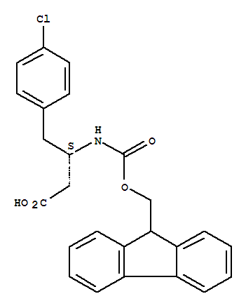 (S)-N-芴甲氧羰基-3-氨基-4-(4-氯苯基)丁酸