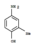 2-甲基-4-氨基苯酚; 4-氨基邻甲酚