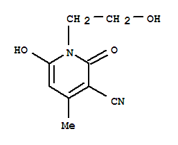 1,2-二氢-6-羟基-1-(2-羟基乙基)-4-甲基-2-氧代烟腈