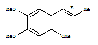 alpha-细辛脑; 反式-2,4,5-三甲氧基-1-丙烯苯