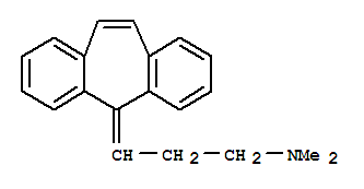 环苯扎林; 5-(3-二甲氨基亚丙基)二苯并[a,d]环庚三烯