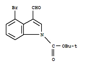 4-溴-3-甲酰基吲哚-1-羧酸叔丁酯