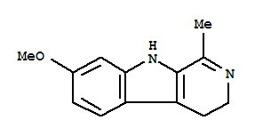 骆驼蓬碱; 骆驼蓬灵; 7-甲氧基-1-甲基-4,9-二氢-3H-吡啶并[3,4-b]吲哚