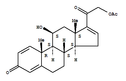 Budesonide Impurity 3/(11ß)-21-(Acetyloxy)-11-hydroxypregna-1,4,16-triene-3,20-dione