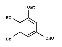 3-溴-5-乙氧基-4-羟基苯甲醛