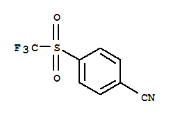 4-(三氟甲基磺酰基)苯甲腈