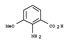 2-氨基-3-甲氧基苯甲酸 255333