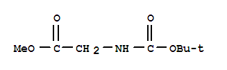 N-(叔丁氧羰基)甘氨酸甲酯 524449
