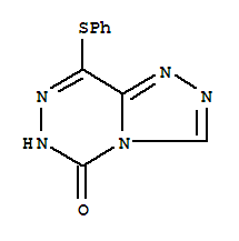 8-苯基硫基-6H-[1,2,4]三唑并[4,3-d][1,2,4]三嗪-5-酮