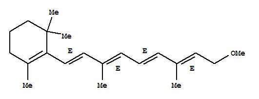 2-[(1E,3E,5E,7E)-9-甲氧基-3,7-二甲基壬-1,3,5,7-四烯基]-1,3,3-三甲基环己烯