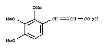 2,3,4-三甲氧基肉桂酸