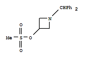 1-二苯甲基-3-甲烷磺酸氮杂环丁烷; 1-二苯甲基氮杂环丁-3-基甲磺酸酯