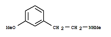3-甲氧基-N-甲基-苯乙胺