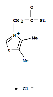 4,5-二甲基-3-(2-氧代-2-苯基乙基)噻唑氯化物