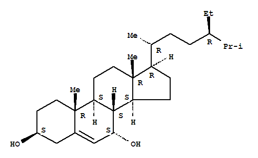3β，7α-二羟-豆甾-5-烯