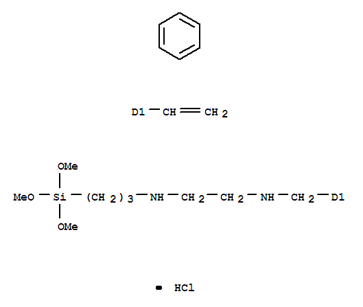 乙烯基苄基氨乙基氨丙基三甲氧基硅烷盐酸盐
