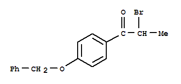 4'-苯甲氧基-2-溴苯丙酮; 4-苄氧基-2-溴苯丙酮