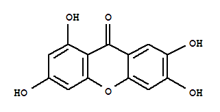 降阿赛里奥; 1,3,6,7-四羟基氧杂蒽酮