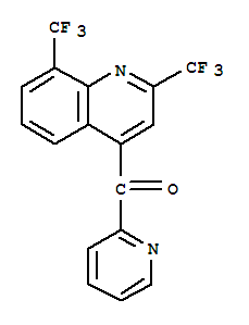 双[2,8-二(三氟甲基)喹啉-4-基-2-吡啶基]酮