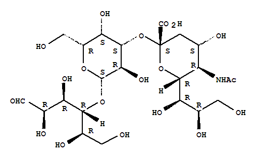 (2S,4S,5R,6R)-5-乙酰胺-2-(((2R,3S,4S,5R,6S)-3,5-二羟基-2-(羟甲基)-6-(((2R,3R,4R,5R)-1,2,4,5-四羟基-6-氧代己-3-基)氧基)四氢-2H-吡喃-4-基)氧基)-4-羟基-6-((1R,2R)-1,2,3-三羟基丙基)四氢-2H-吡喃-2-甲酸