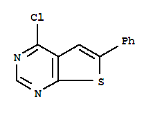 4-氯-6-苯基噻吩并[2,3-D]嘧啶