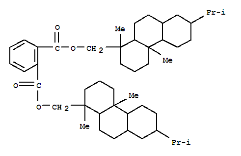 二[(1,4a-二甲基-7-丙-2-基-2,3,4,4b,5,6,7,8,8a,9,10,10a-十二氢菲-1-基)甲基]苯-1,2-二羧酸酯