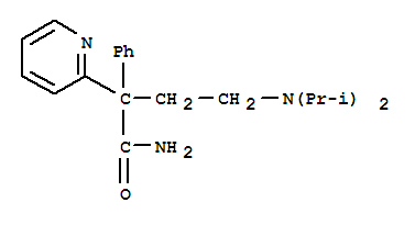 4-(二异丙基氨基)-2-苯基-2-(2-吡啶基)丁酰胺