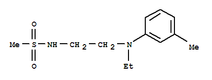 N-[2-[乙基-(3-甲基苯基)氨基]乙基]甲烷磺酰胺