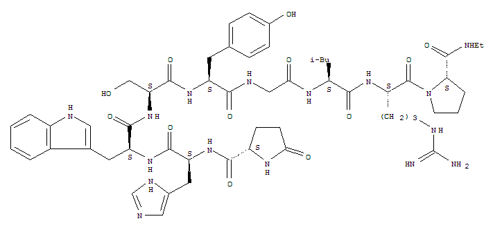 1-9-Luteinizinghormone-releasing factor (swine), 9-(N-ethyl-L-prolinamide)-