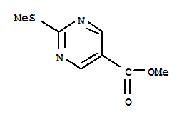 2-巯甲基嘧啶-5-羧酸甲酯; 2-甲硫基嘧啶-5-羧酸甲酯