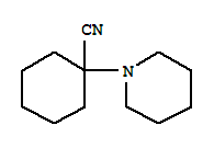1-哌啶-1-基环己烷甲腈