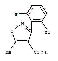 3-(2-氯-6-氟苯基)-5-甲基异唑-4-羧酸