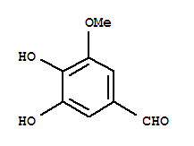 5-羟基香兰素; 5-羟基香草醛; 3,4-二羟基-5-甲氧基苯甲醛