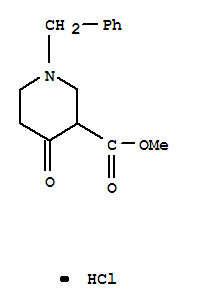 甲基-1-苄基-4-氧代哌啶-3-甲酸甲酯盐酸盐