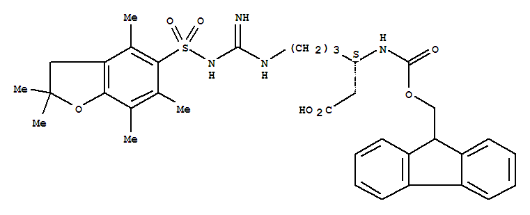 N-芴甲氧羰基-N''-(2,2,4,6,7-五甲基二氢苯并呋喃-5-磺酰基)-L-高精氨酸