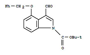 4-苄氧基-3-甲酰基吲哚-1-羧酸叔丁酯