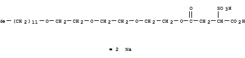 月桂醇聚醚磺基琥珀酸酯二钠