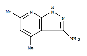 4，6-二甲基-3-氨基-1H-吡唑并[3,4-b]吡啶 108214