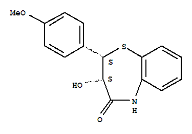 (2S-cis)-(+)-2,3-二氢-3-羟基-2-(4-甲氧苯基)-1,5-苯并硫氮杂卓-4(5H)-酮