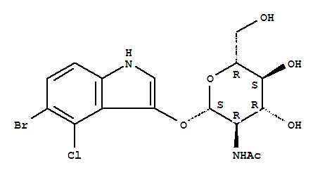 5-溴-4-氯-3-吲哚N-乙酰-B-D-葡萄糖胺
