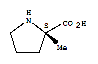 (S)-2-甲基脯氨酸; (S)-2-甲基吡咯烷-2-甲酸