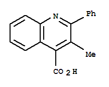 4-喹啉羧基lic酸, 3-甲基-2-苯基-