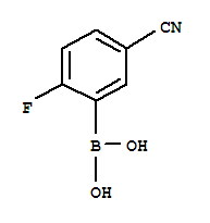 5-腈基-2-氟苯硼酸 934362