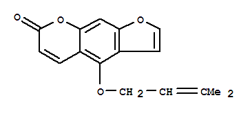 异欧前胡素; 4-(3-甲基丁-2-烯氧基)呋喃并[3,2-g]苯并吡喃-7-酮