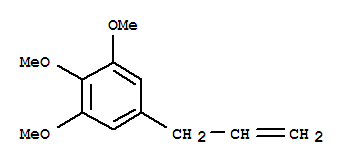 榄香素; 5-烯丙基-1,2,3-三甲氧基苯
