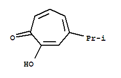 桧木醇; 2-羟基-4-异丙基-2,4,6-环庚三烯-1-酮