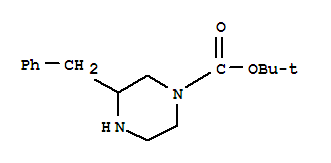 N-1-Boc-3-苄基哌嗪; 3-苄基哌嗪-1-羧酸叔丁酯