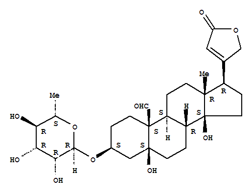 K-毒毛旋花子配质-3-L-鼠李糖甙
